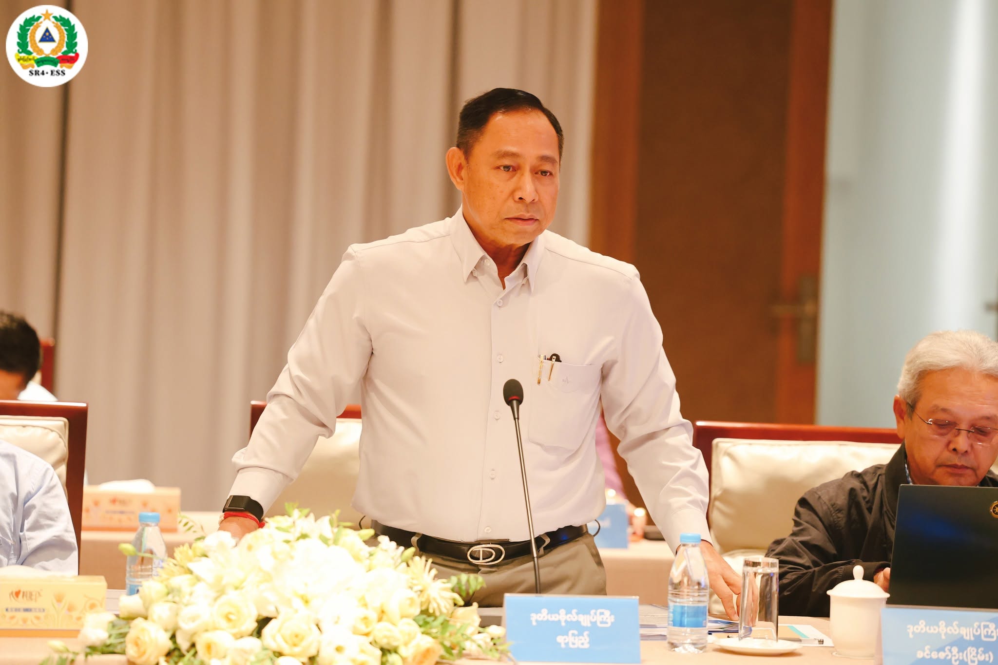 ဒုတိယဗိုလ်ချုပ်ကြီး ရာပြည့်နှင့်အဖွဲ့ အထူးဒေသ (၄) သို့ အလည်အပတ်ခရီး ရောက်ရှိ